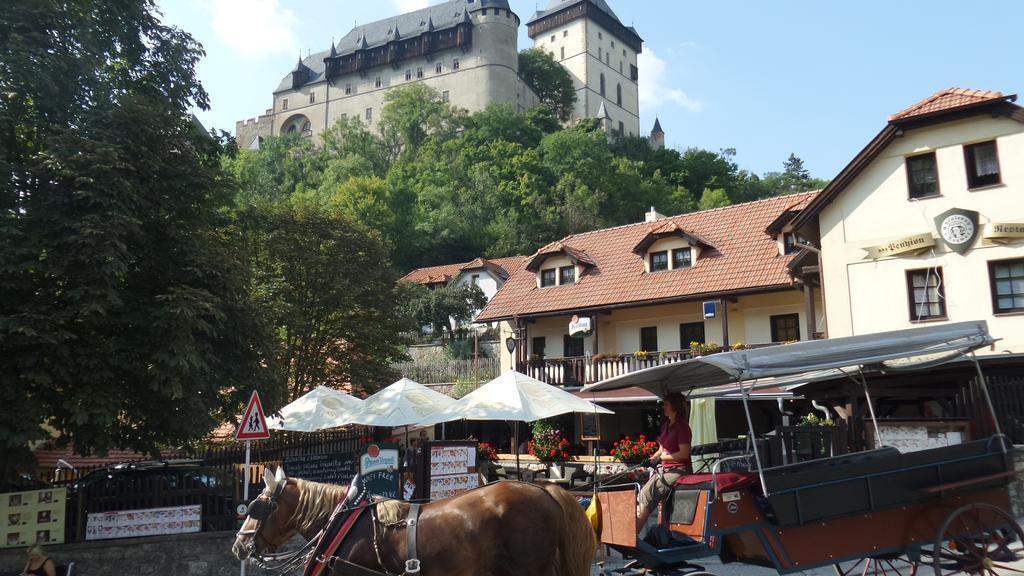 U Kralovny Dagmar Otel Karlštejn Dış mekan fotoğraf