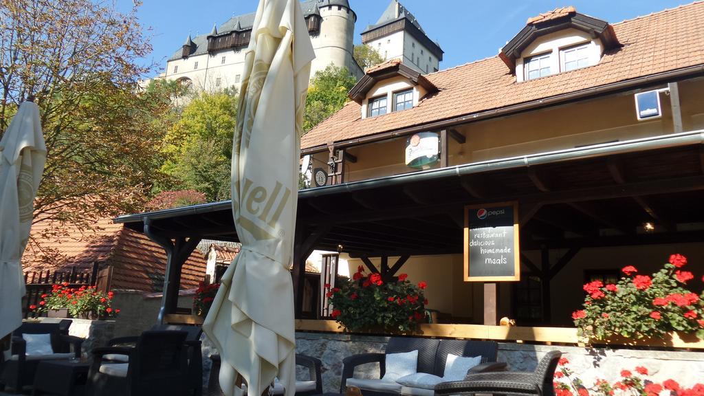 U Kralovny Dagmar Otel Karlštejn Dış mekan fotoğraf